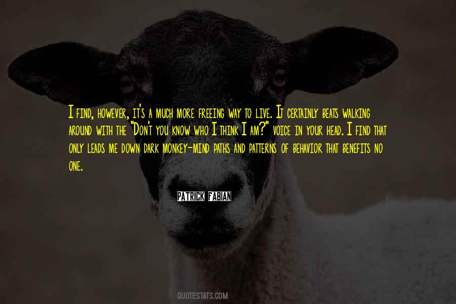 Thinking Patterns Quotes #1276613