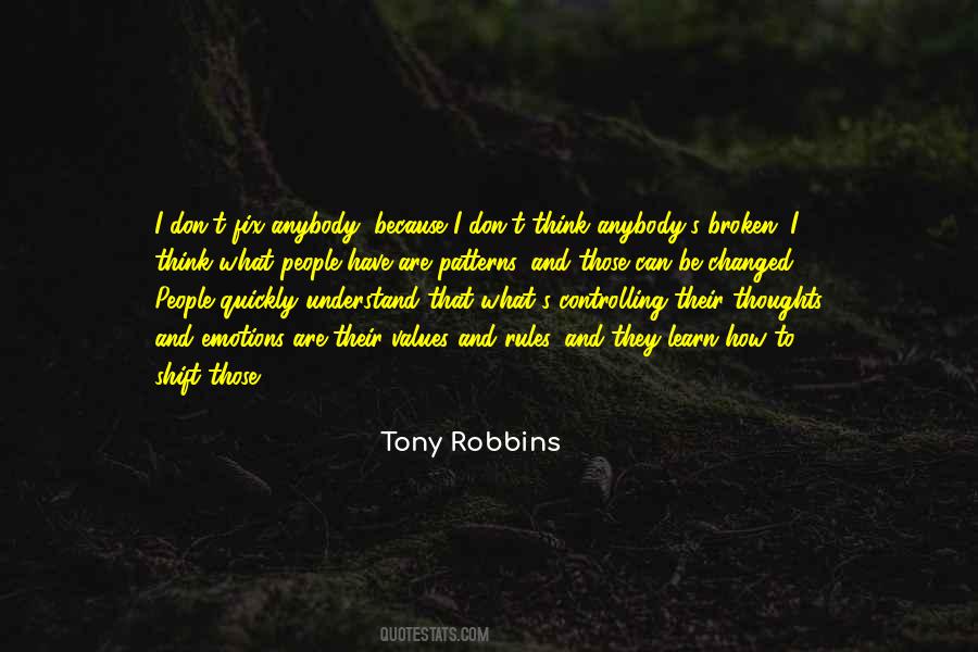 Thinking Patterns Quotes #892875