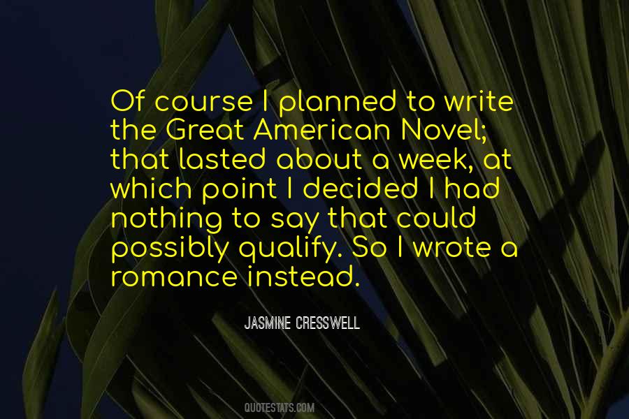 American Novel Quotes #1552736