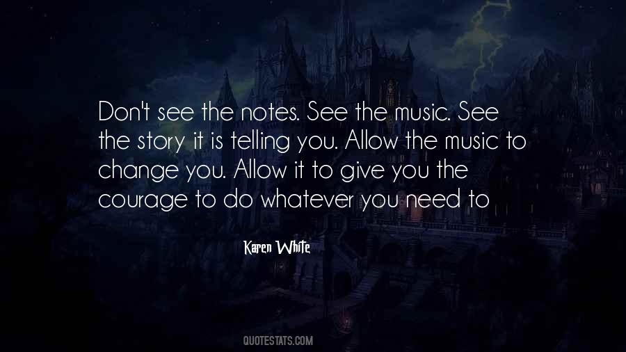 Quotes About Music Telling A Story #162932