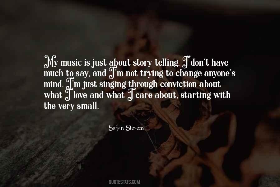 Quotes About Music Telling A Story #343834