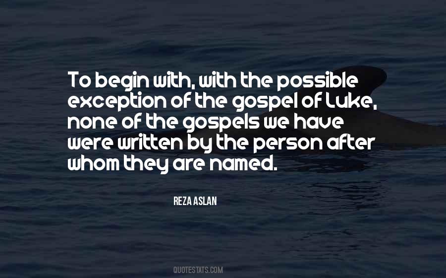 Gospel Of Luke Quotes #76440