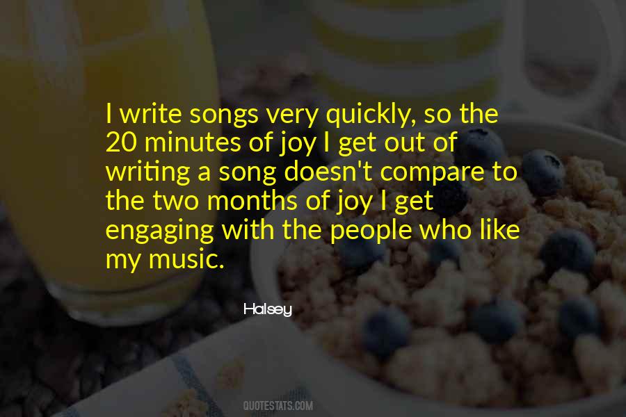 Quotes About Music Songs #166123