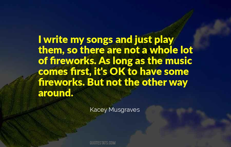 Quotes About Music Songs #71587