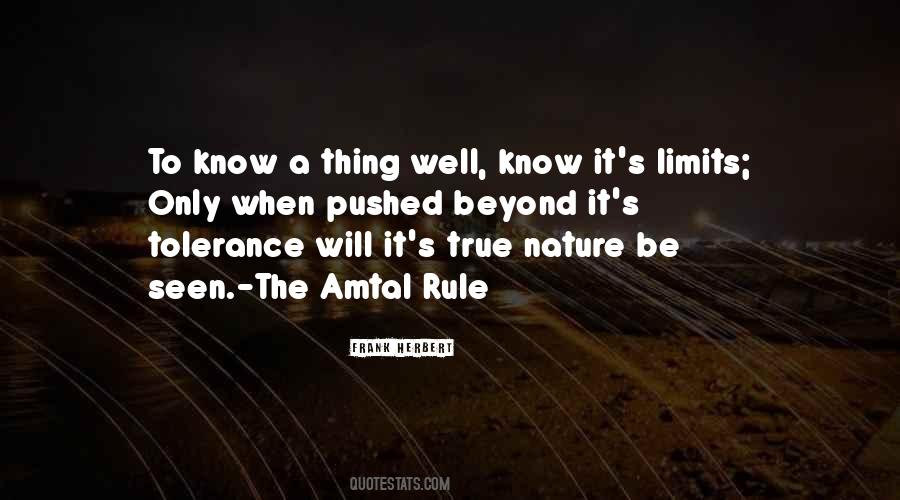 Amtal Rule Quotes #1360437