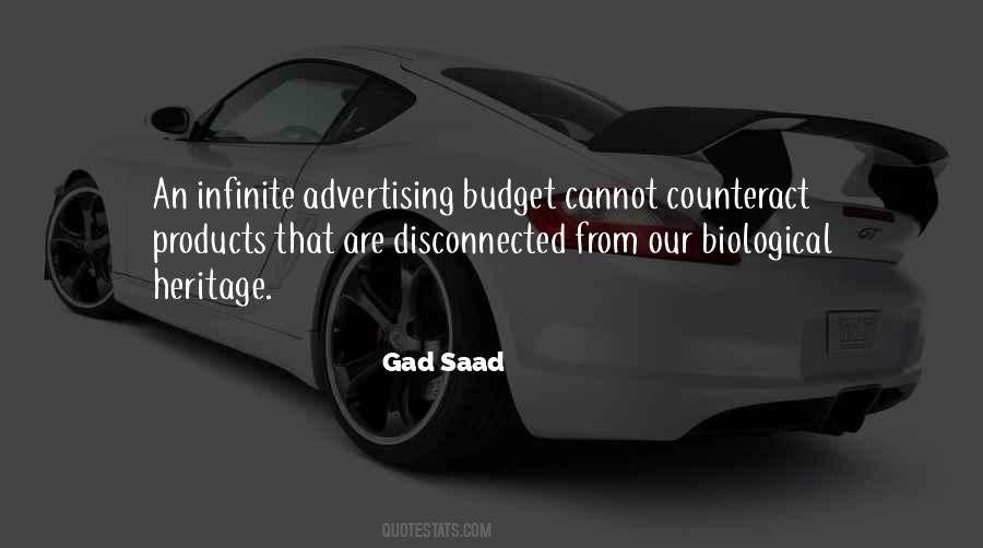 Advertising Budget Quotes #1457844