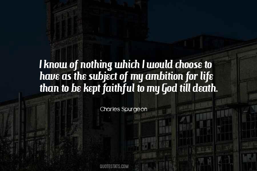 Choose God Quotes #428996