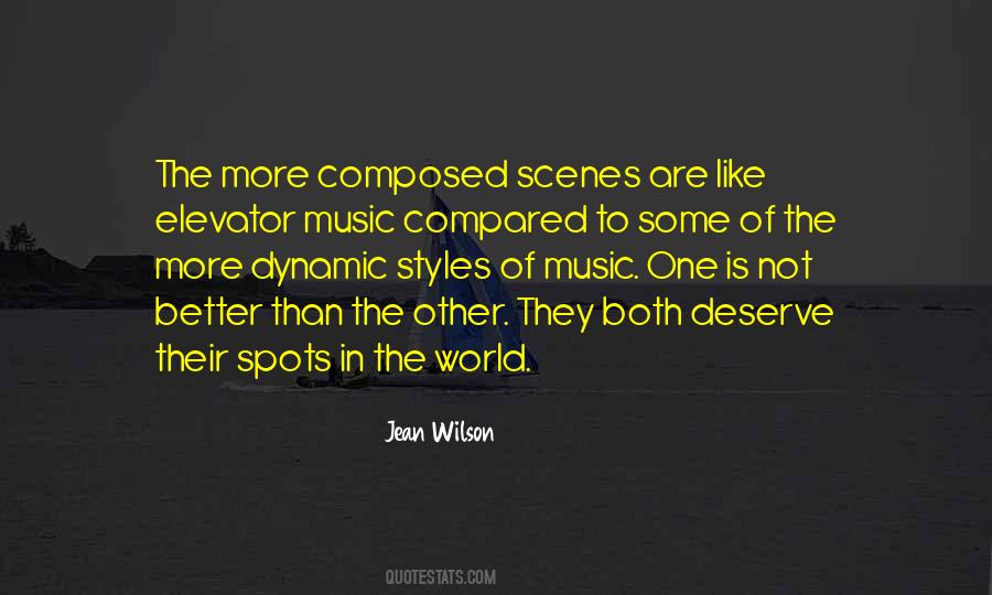 Quotes About Music Scenes #1413352