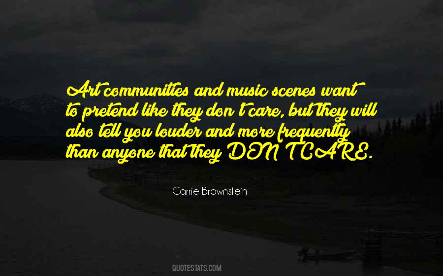 Quotes About Music Scenes #1704194