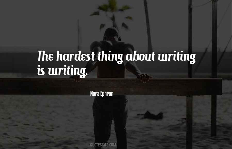 About Writing Quotes #1232703