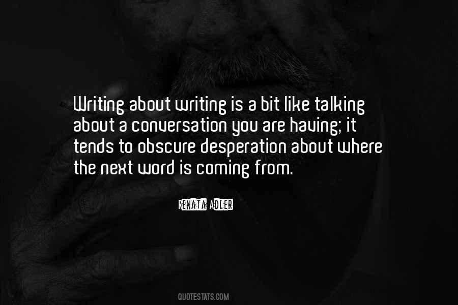 About Writing Quotes #1263155