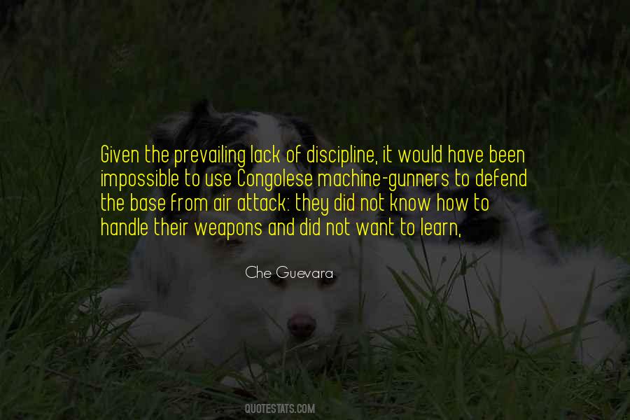 Lack Of Discipline Quotes #1047263