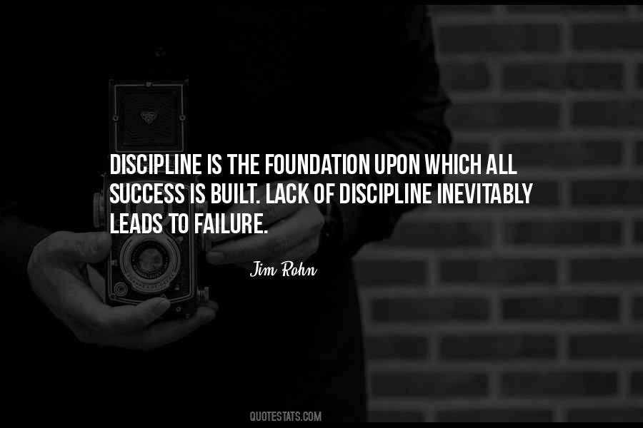 Lack Of Discipline Quotes #713568