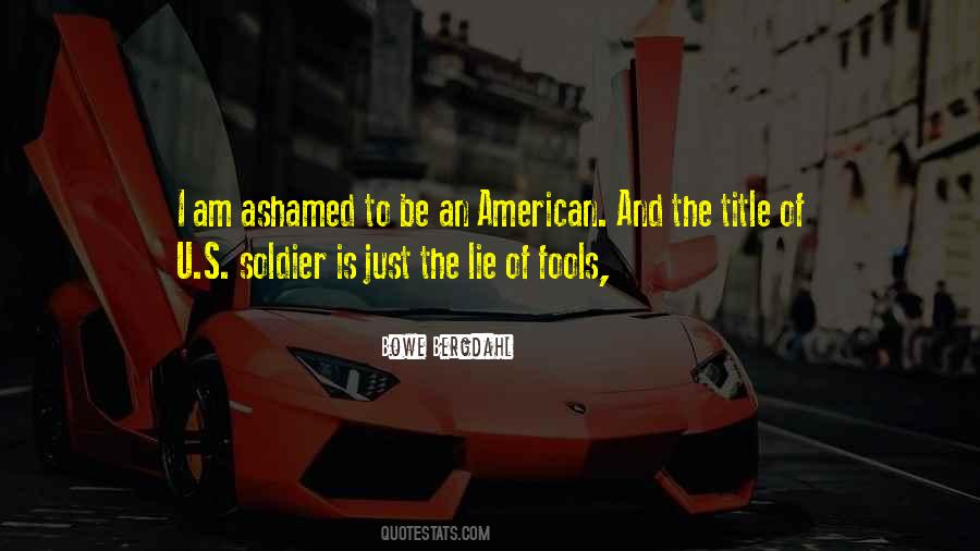 American Soldier Quotes #1407956