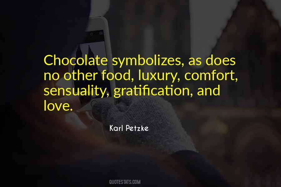 Love And Chocolate Quotes #461749