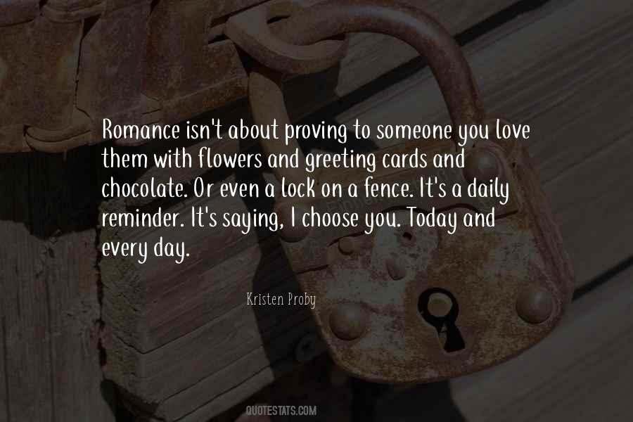 Love And Chocolate Quotes #795806