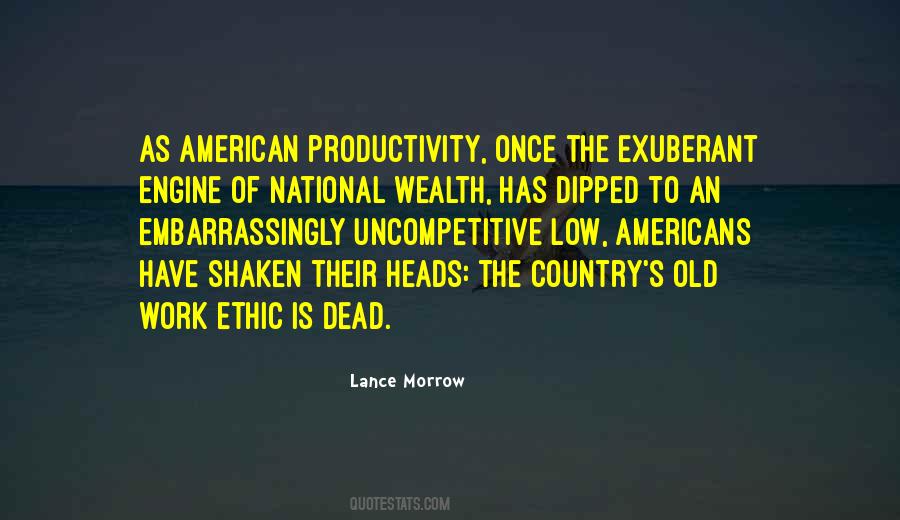 American Work Ethic Quotes #1814928