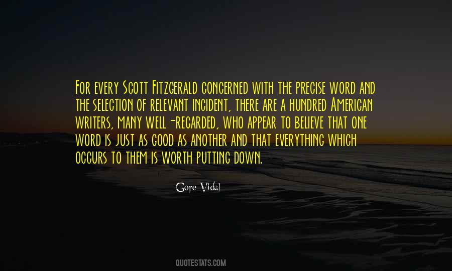 American Writers Quotes #1006658