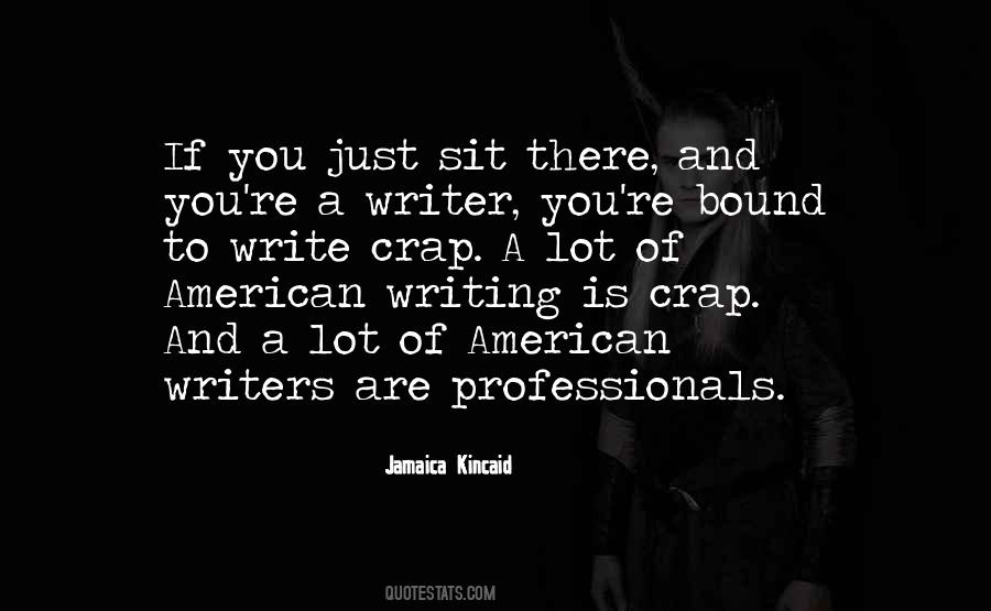 American Writers Quotes #91905