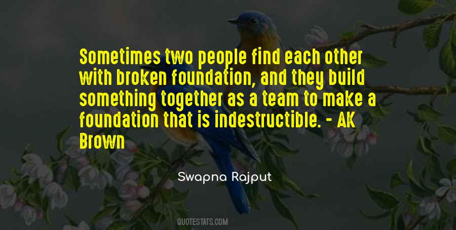 A Foundation Quotes #1069594