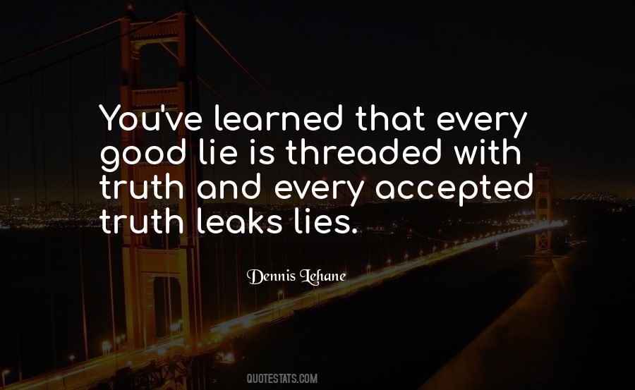 Good Lie Quotes #1084545