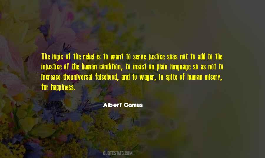 Albert Camus The Rebel Quotes #768314