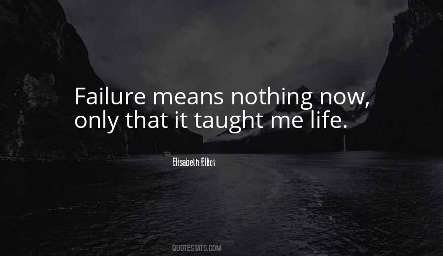 Life Failure Quotes #129818