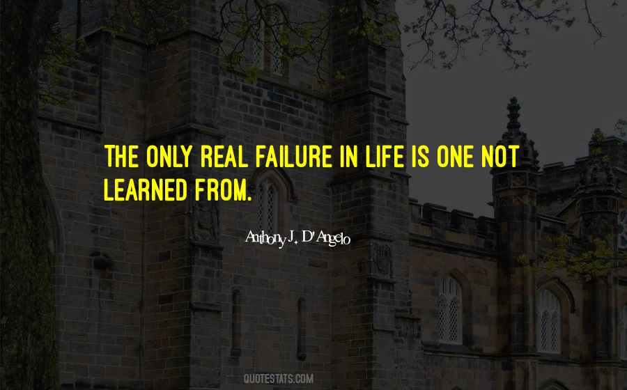 Life Failure Quotes #33589