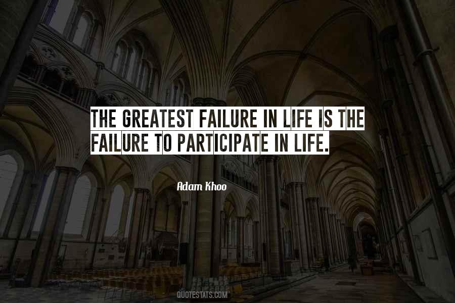 Life Failure Quotes #36376