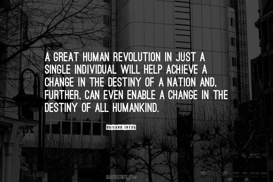 Human Revolution Quotes #270399