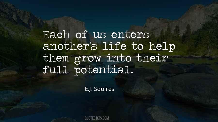 Help Each Other Grow Quotes #133361