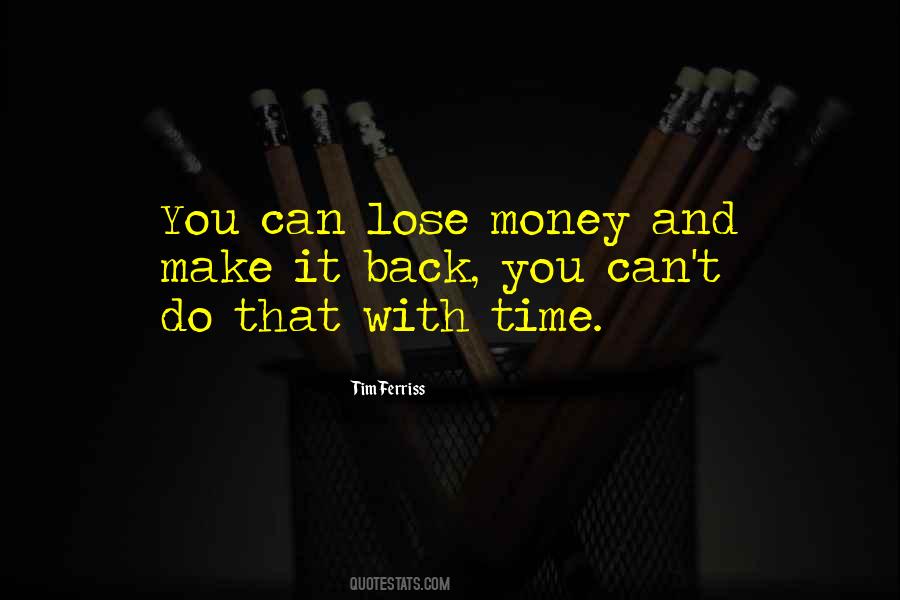 Money Time Quotes #42113