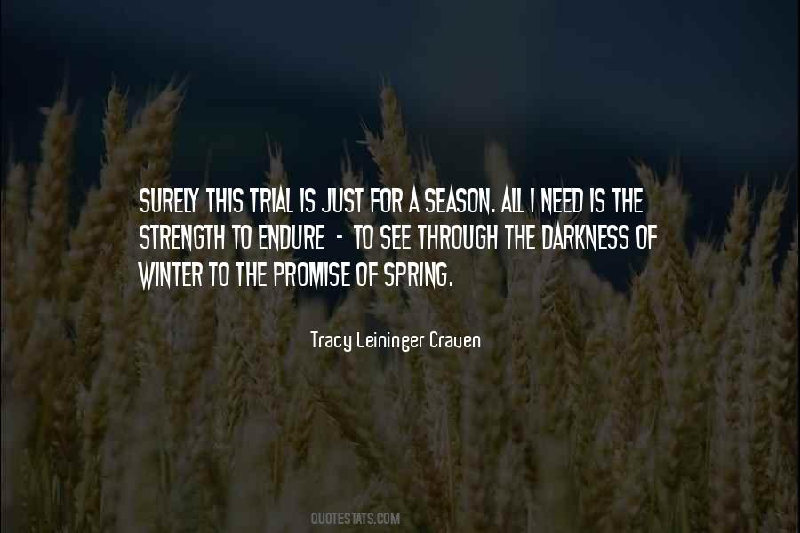 Winter To Spring Quotes #742150