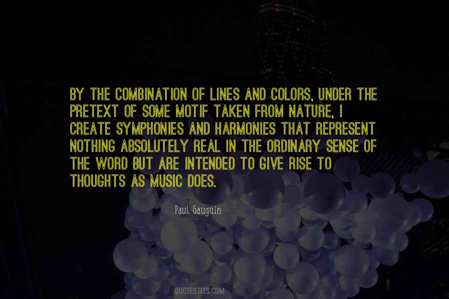 Quotes About Music In Nature #1101366