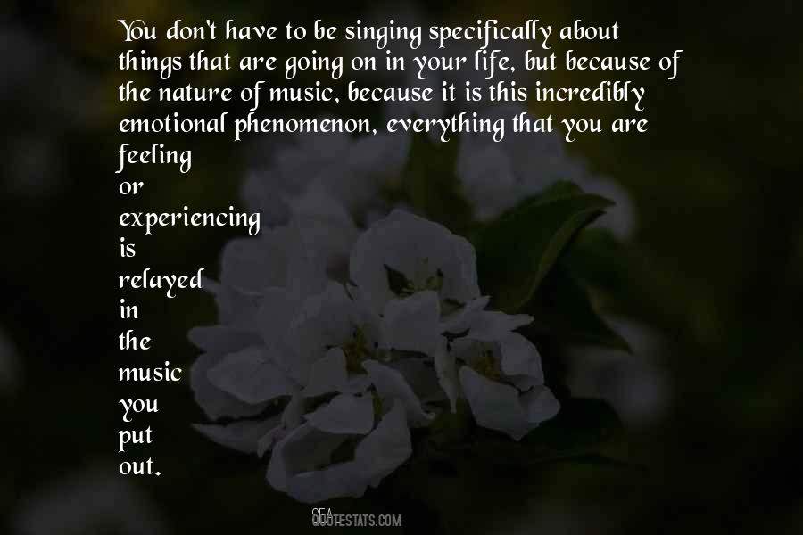 Quotes About Music In Nature #1747733