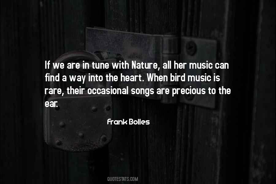 Quotes About Music In Nature #880875