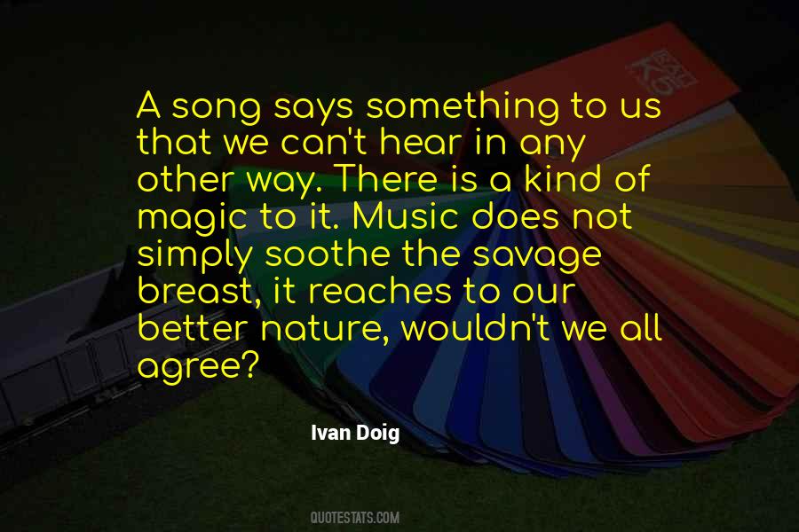 Quotes About Music In Nature #91734