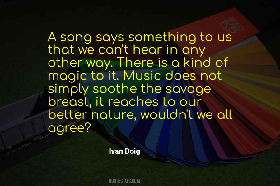 Quotes About Music In Nature #91734