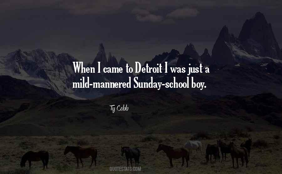 School Sunday Quotes #534385