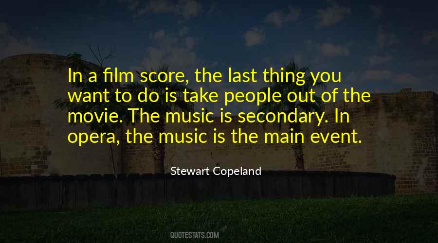 Quotes About Music In Film #967797