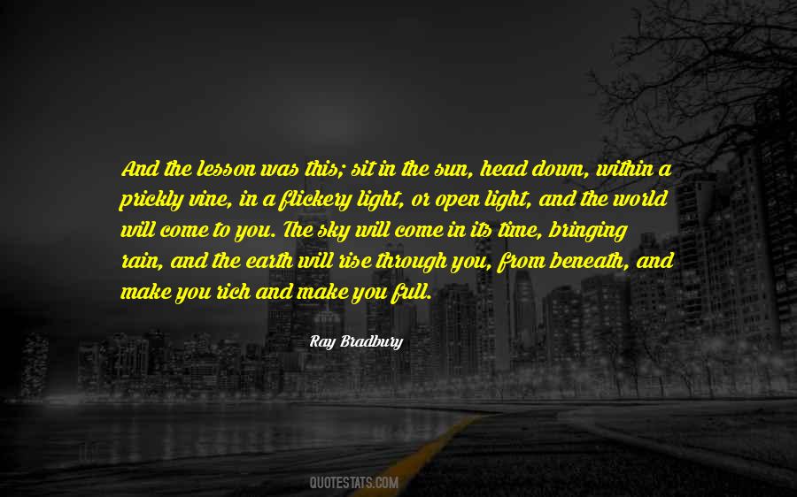 Through Rain Quotes #897326