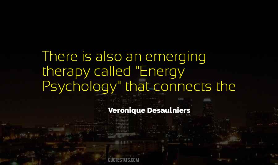 Quotes About Therapy Psychology #1754555