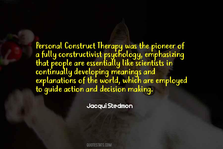 Quotes About Therapy Psychology #796481