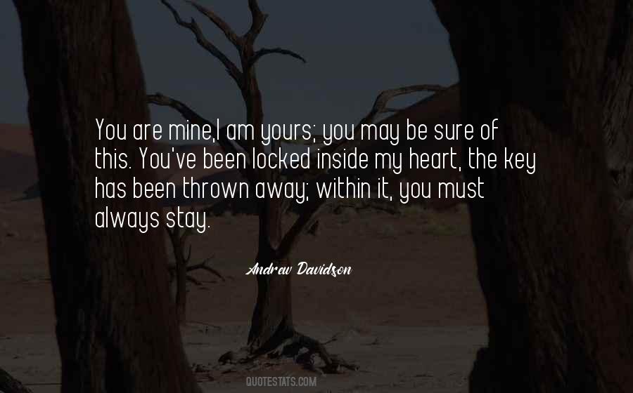 Always Be Mine Quotes #968747