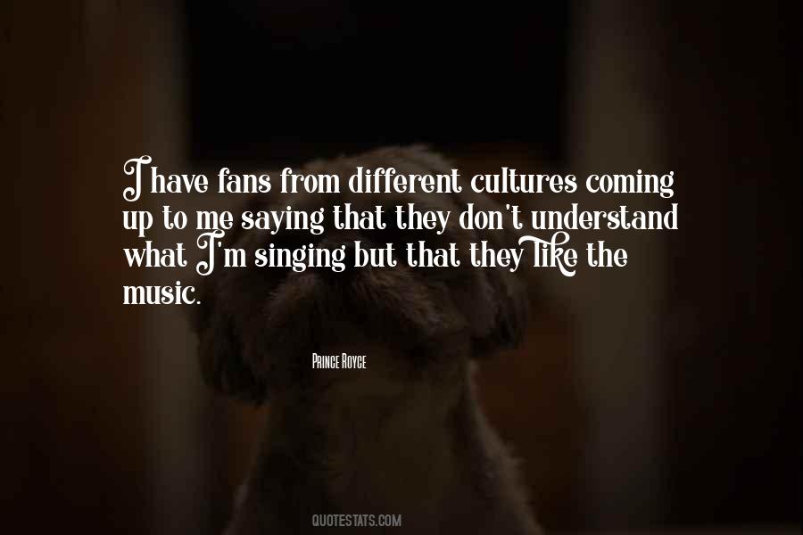 Quotes About Music Fans #482722
