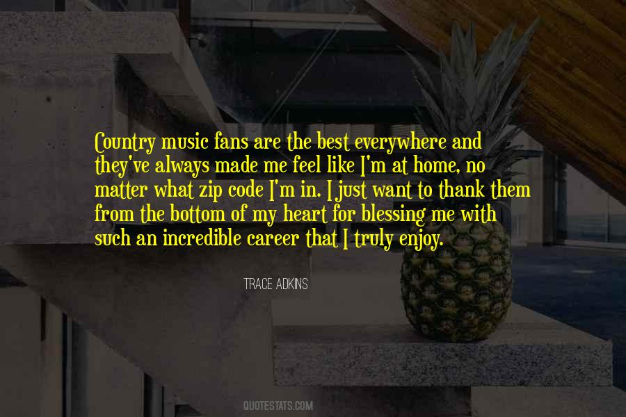 Quotes About Music Fans #730633