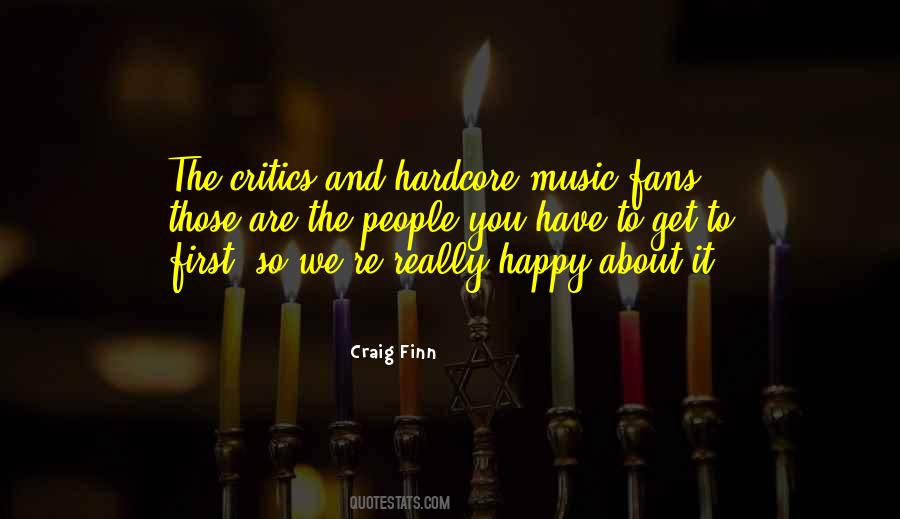 Quotes About Music Fans #971747