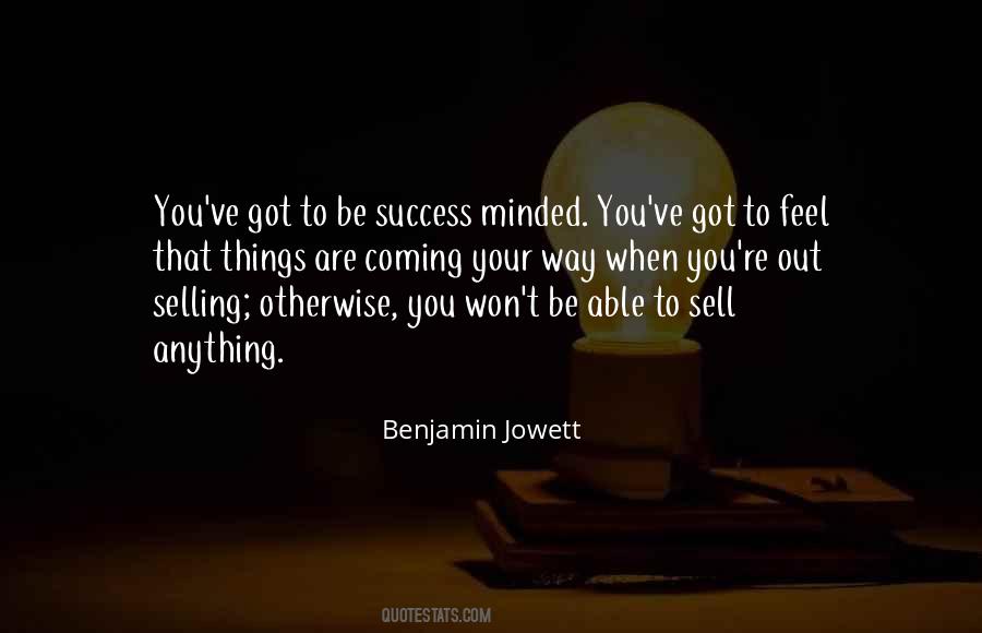 Selling Success Quotes #698315
