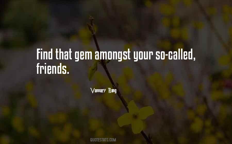 Amongst Friends Quotes #1207351