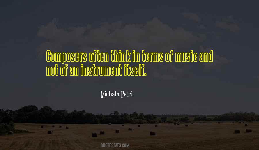 Quotes About Music By Composers #513748